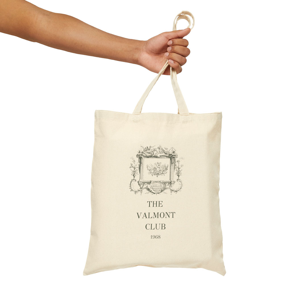 The Valmont Club Classic Canvas Tote Bag