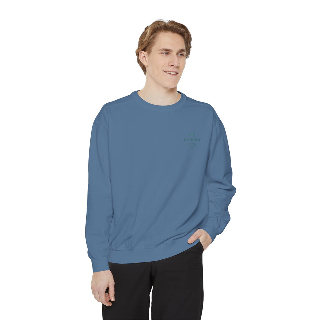 The Valmont Club Heritage Embroidered Sweatshirt