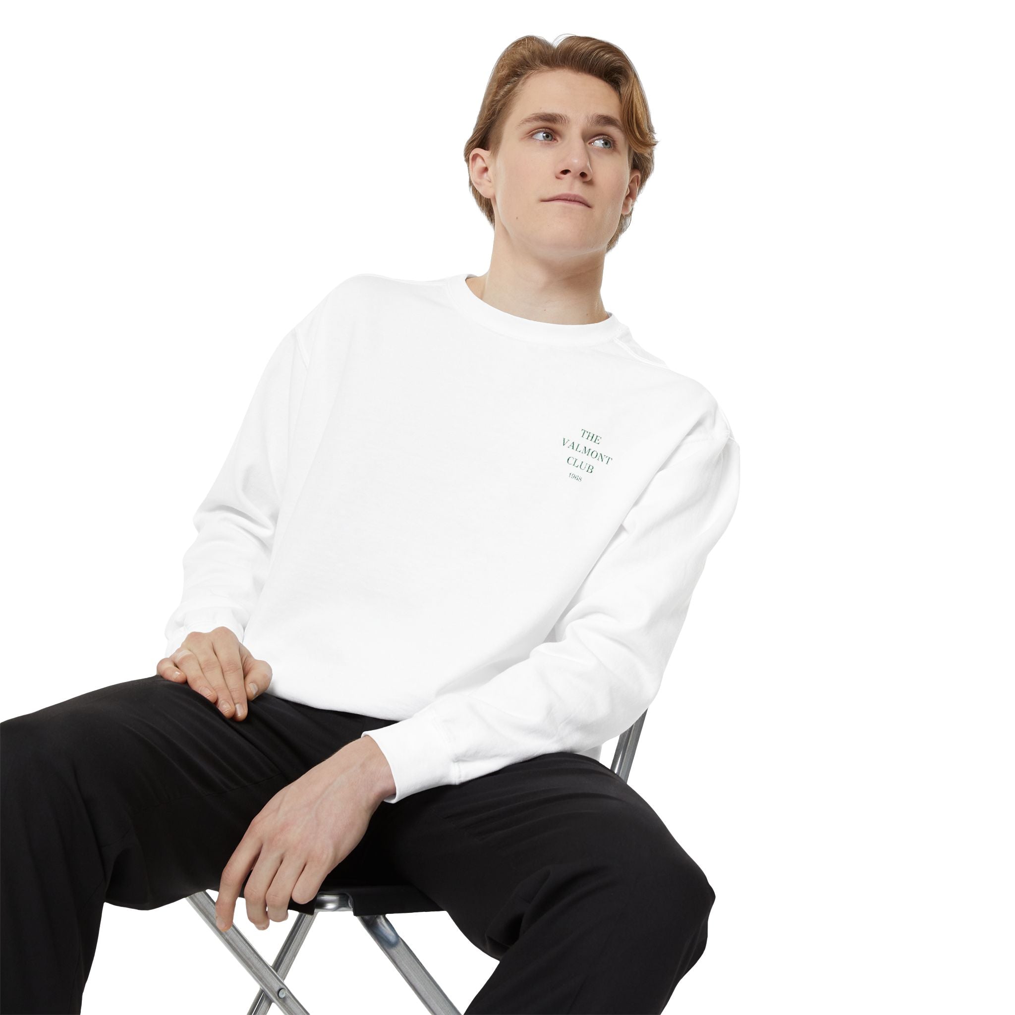 The Valmont Club Heritage Embroidered Sweatshirt