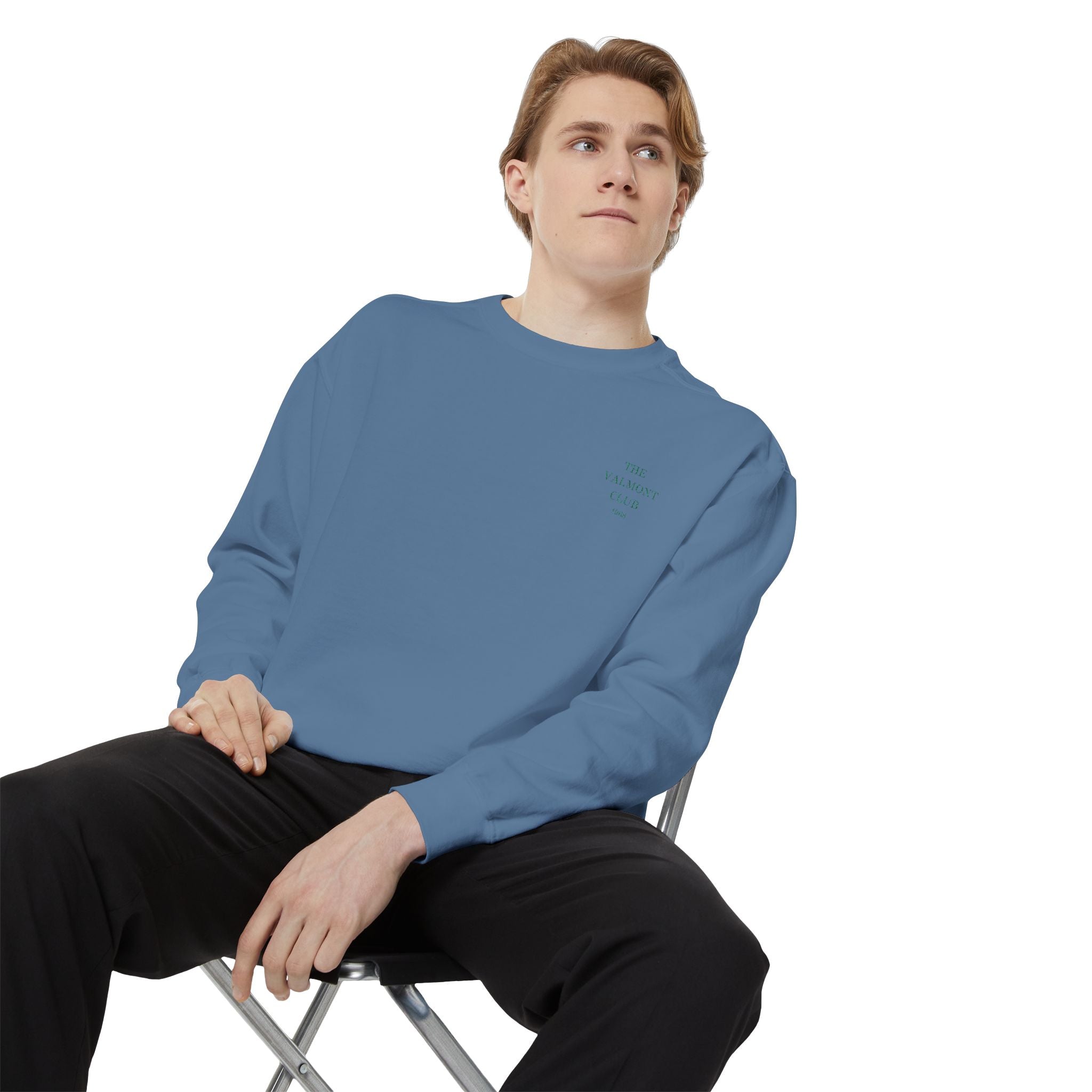 The Valmont Club Heritage Embroidered Sweatshirt