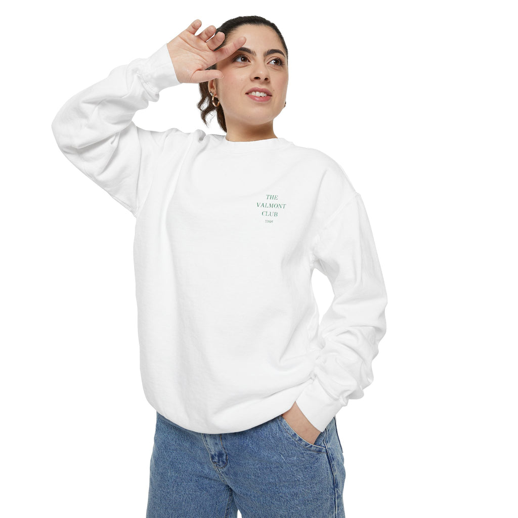 The Valmont Club Heritage Embroidered Sweatshirt