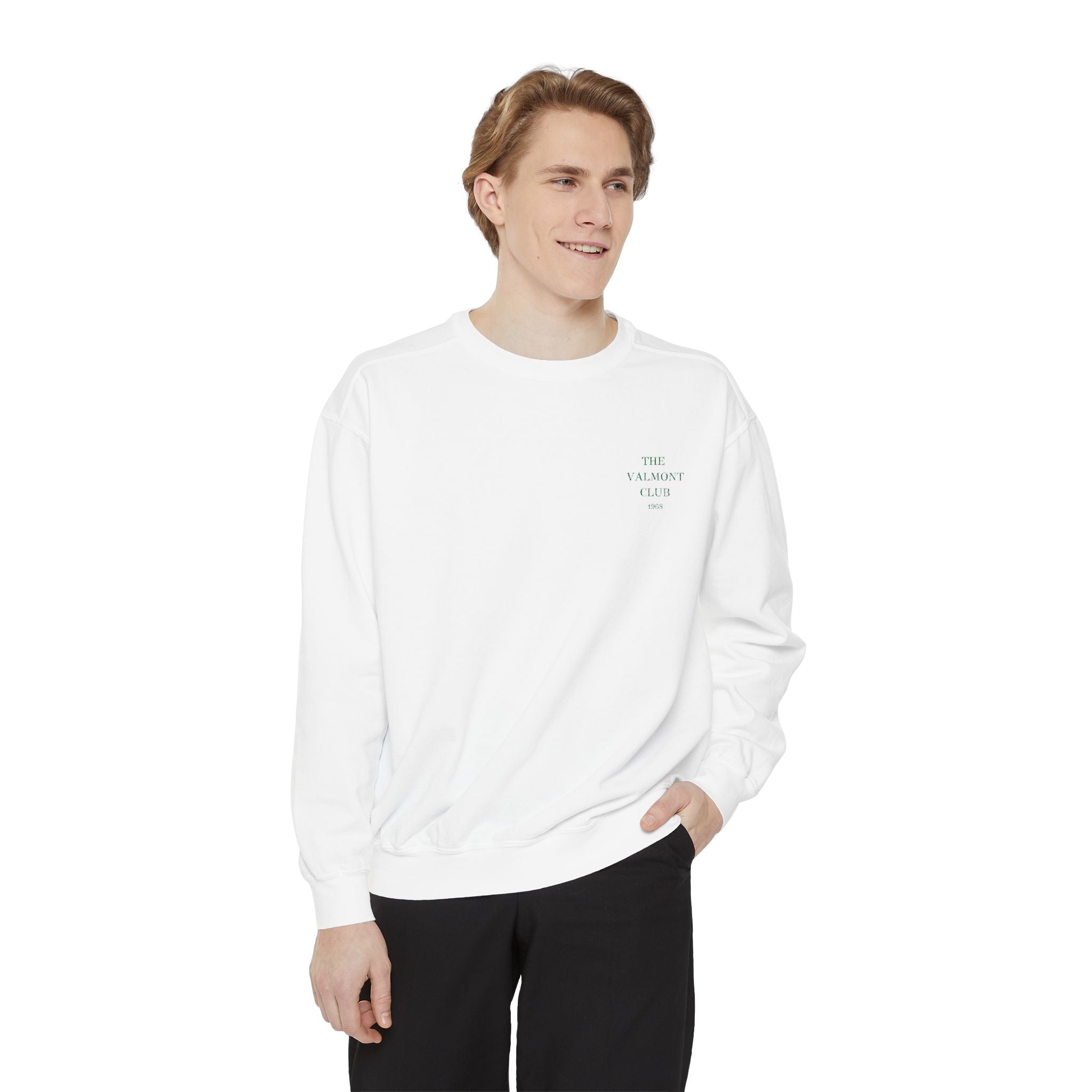 The Valmont Club Heritage Embroidered Sweatshirt