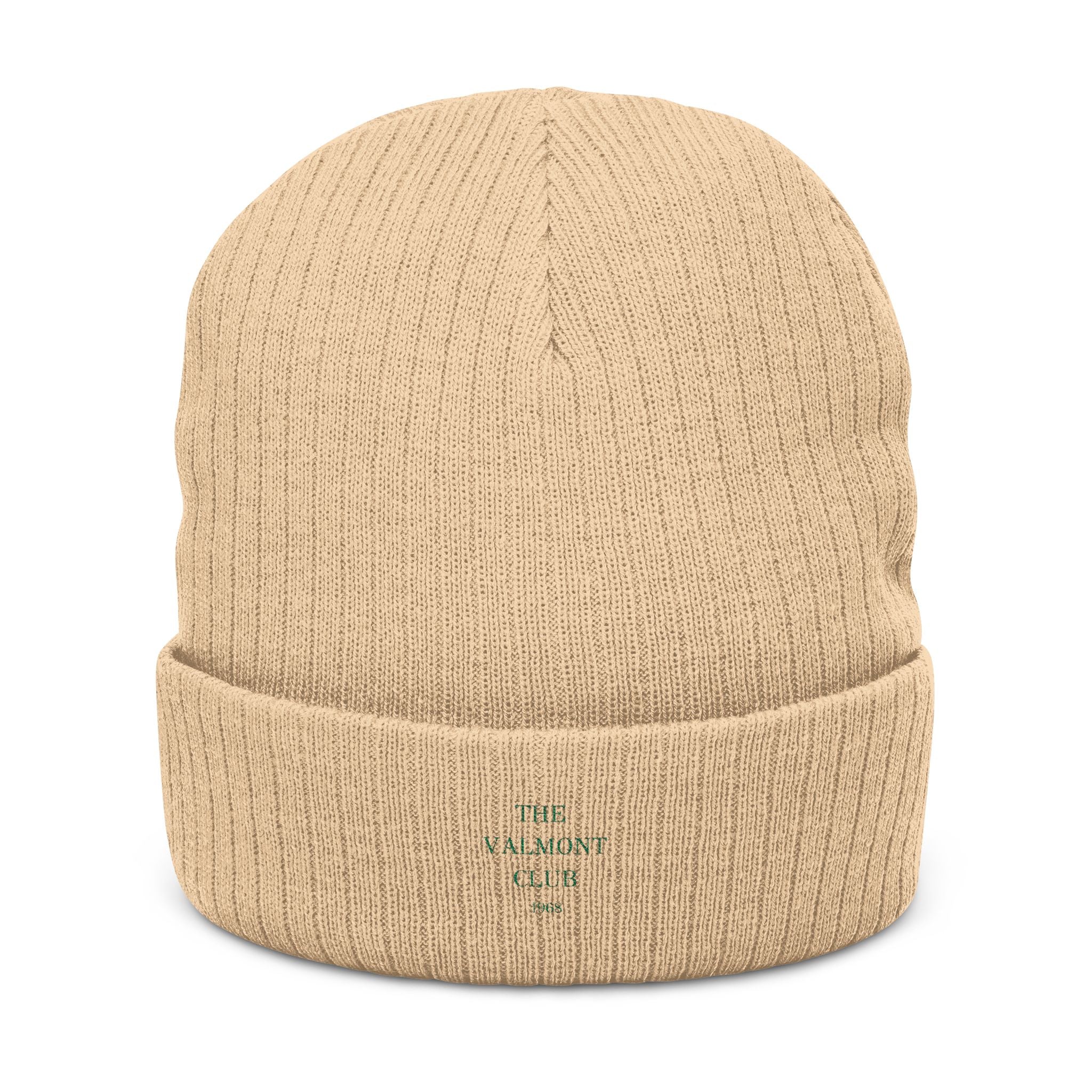 The Valmont Club Heritage Ribbed Knit Beanie