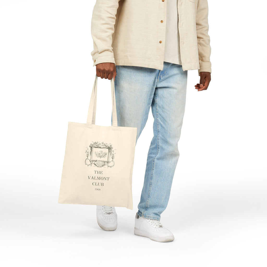 The Valmont Club Classic Canvas Tote Bag