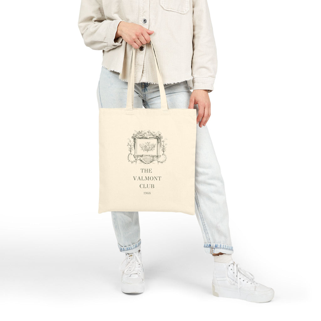 The Valmont Club Classic Canvas Tote Bag