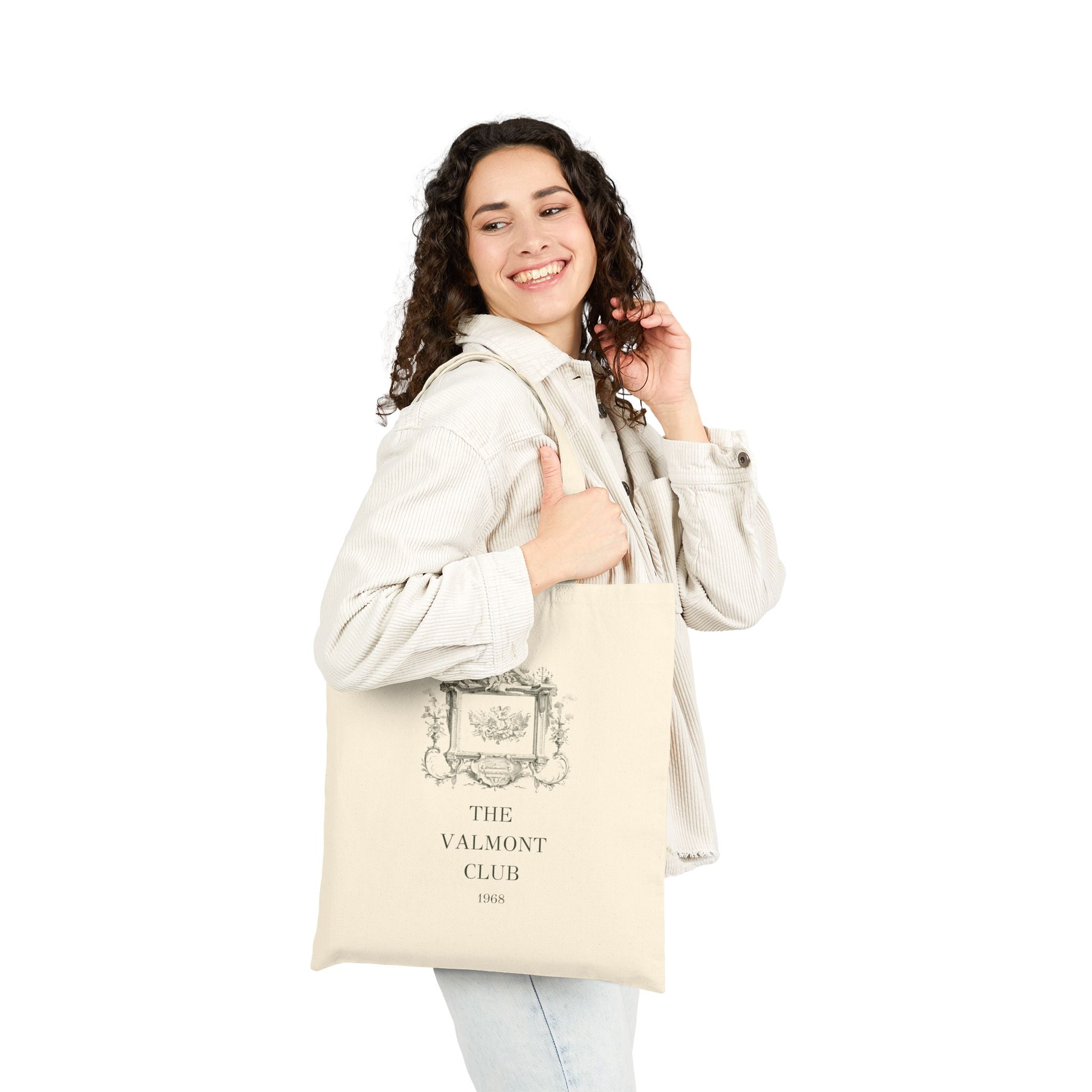 The Valmont Club Classic Canvas Tote Bag